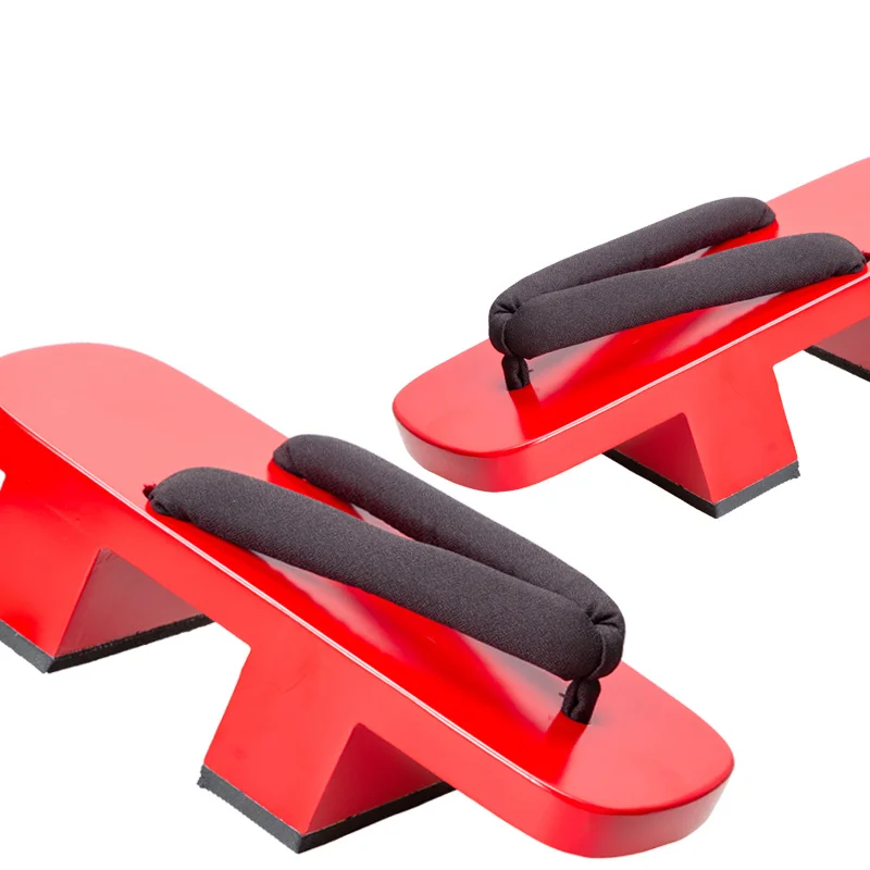Geta Wooden Sandal - Sepatu Cosplay Wanita, Sandal Jepit Hak