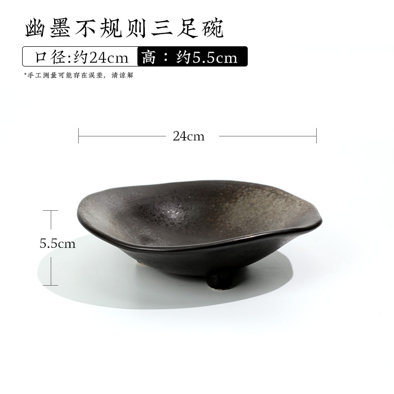 Ikebana Vase Kenzan - Vas Bunga Keramik Retro Zen Tiga