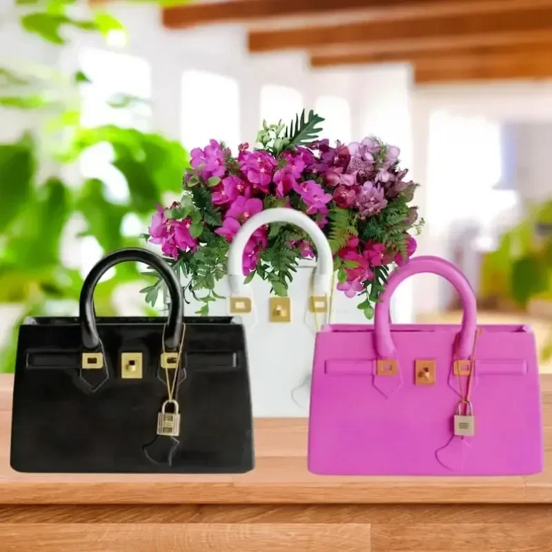 Tas Vas Bunga Pot Bunga Kering - Ikebana Vase Kenzan ulasan dan harga