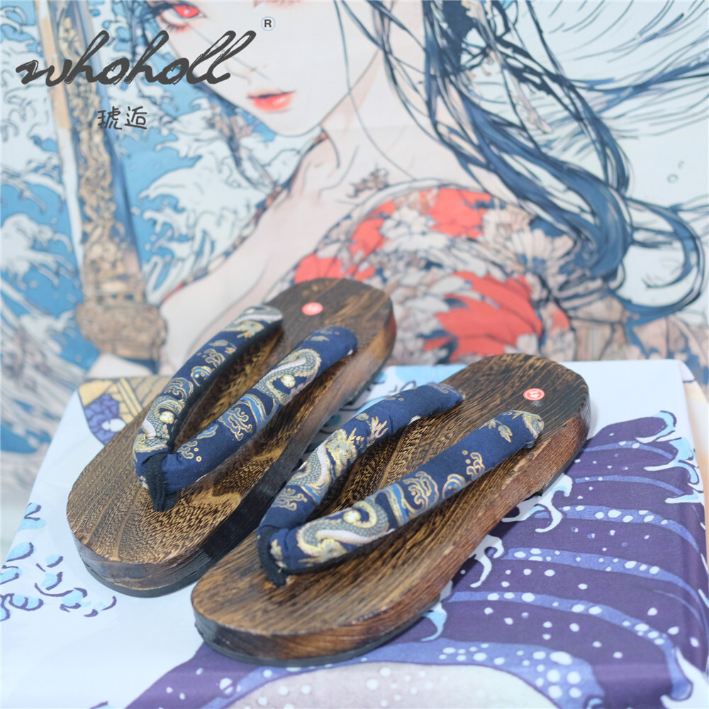 Sandal Bakiak Kayu Pria Sandal - Geta Wooden Sandal ulasan dan harga
