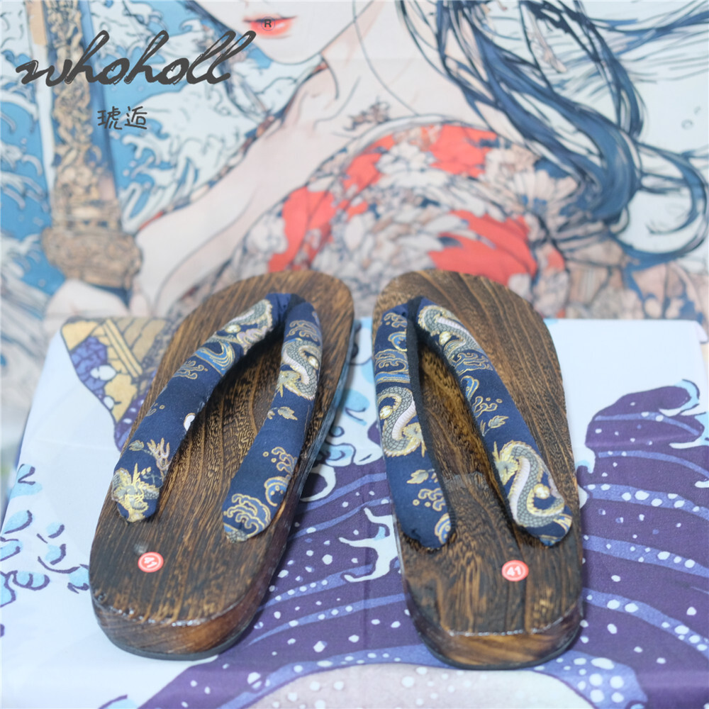 Sandal Bakiak Kayu Pria Sandal - Geta Wooden Sandal ulasan dan harga