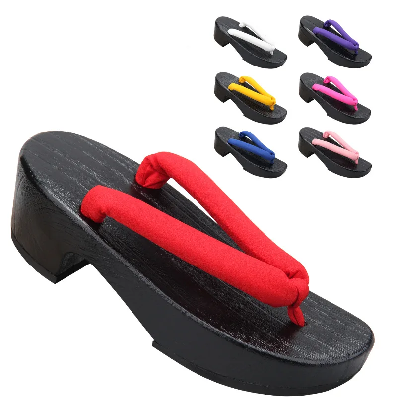 Sandal Kayu Bentuk Bulan Sabit - Geta Wooden Sandal ulasan dan harga