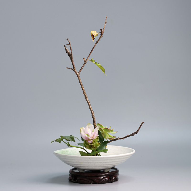 Vas katak Jepang buket keramik - Ikebana Vase Kenzan ulasan dan harga