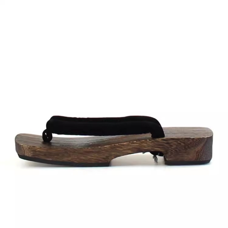 Sandal Musim Panas Pria Warna  - Geta Wooden Sandal ulasan dan harga